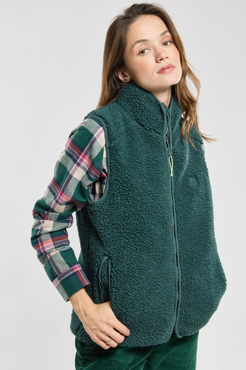 Polaire sans manches moutonnée MACAEL - Bermudes - 2