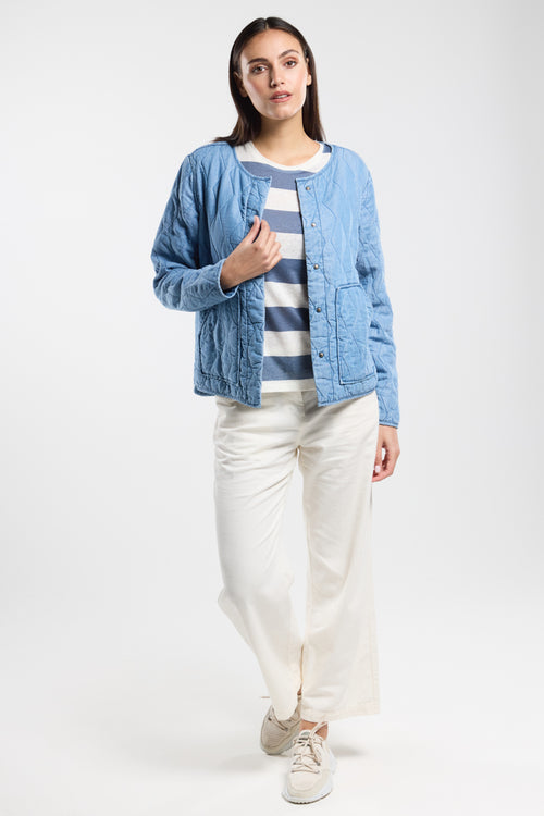 Veste matelassée denim BIROCK - Bermudes - 6