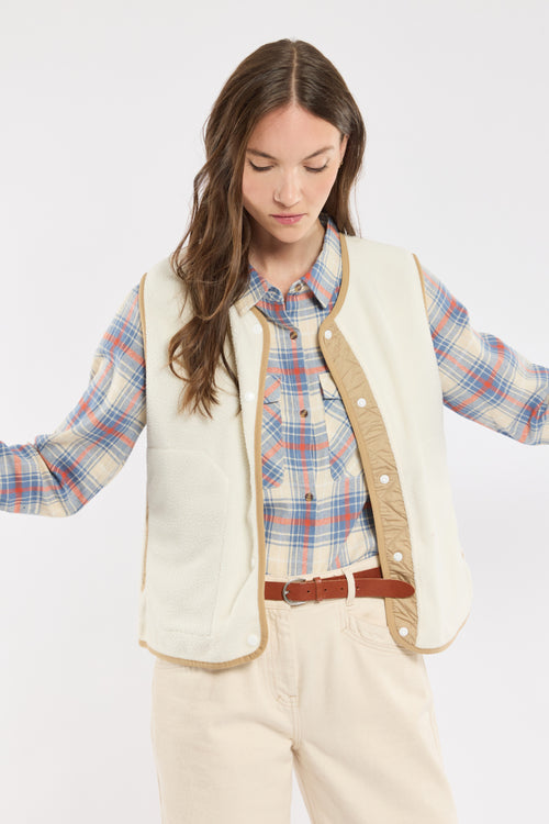 Veste polaire sans manche MEDINA - polyester recyclé - Bermudes - 6