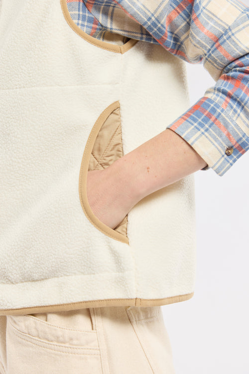 Veste polaire sans manche MEDINA - polyester recyclé - Bermudes - 4