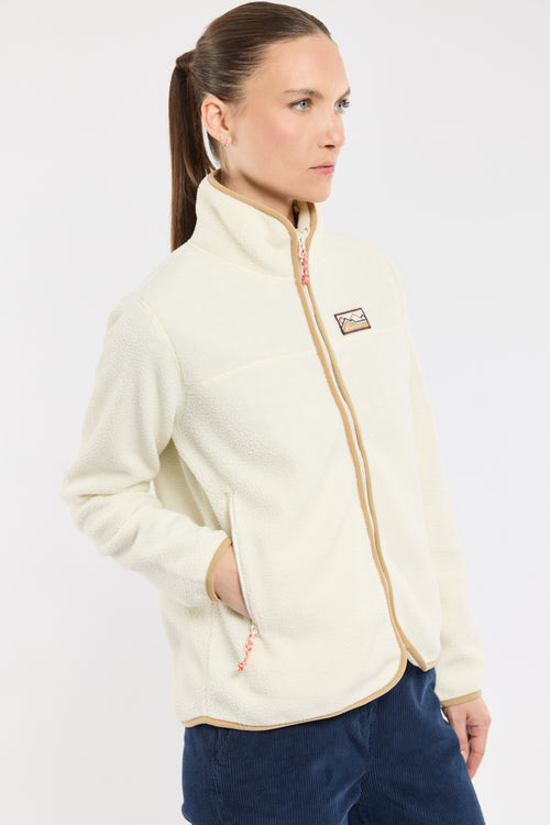 Veste polaire moutonnée MORGANE - Bermudes - 1