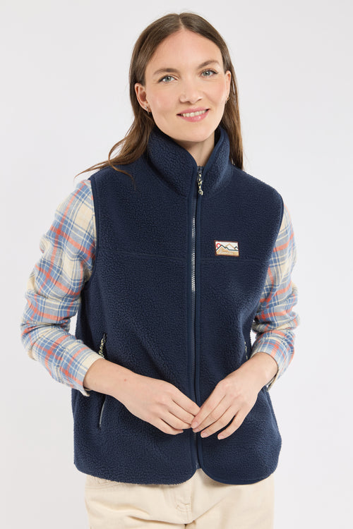 Veste polaire sans manche MICHA - polyester recyclé - Bermudes - 1