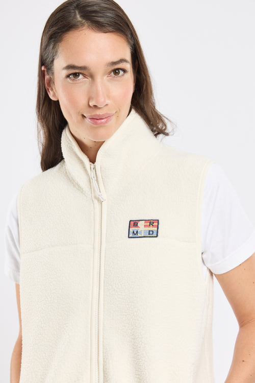 Veste polaire sans manche MICHA - polyester recyclé - Bermudes - 3