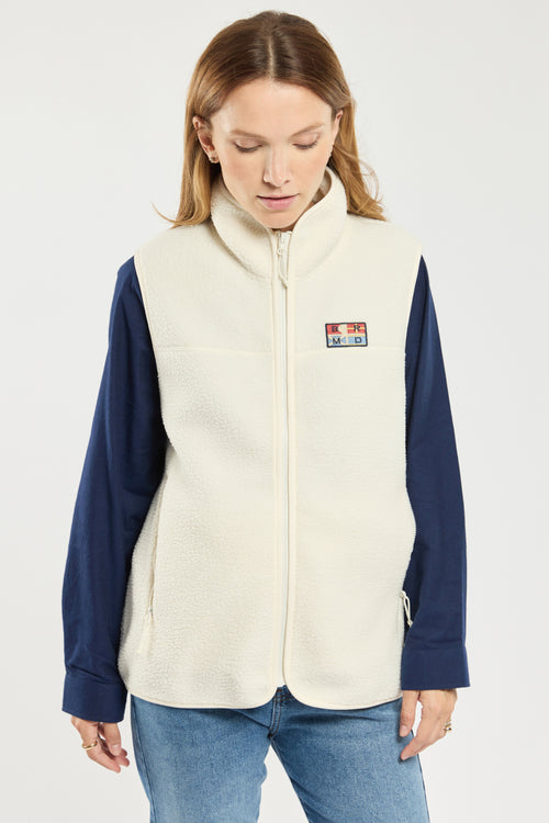 Veste polaire sans manche MICHA - polyester recyclé - Bermudes - 1