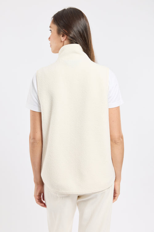 Veste polaire bi-colore MICHA - polyester recyclé - Bermudes - 5