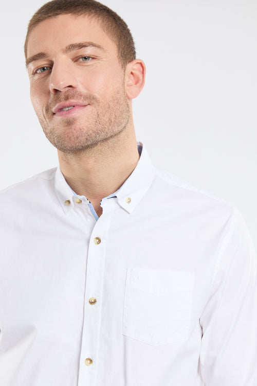 Chemise unie EDGAR - coupe droite - Bermudes - 2