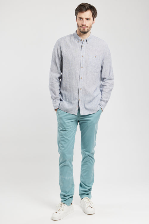 Chemise ELINE - lin et coton - Bermudes - 4