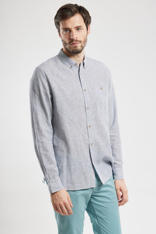 Chemise ELINE - lin et coton - Bermudes - 1