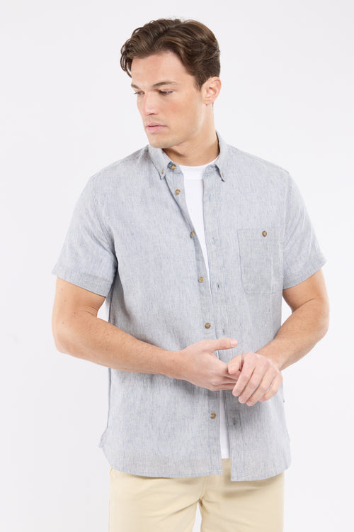 Chemise ELINECO - lin et coton - Bermudes - 1