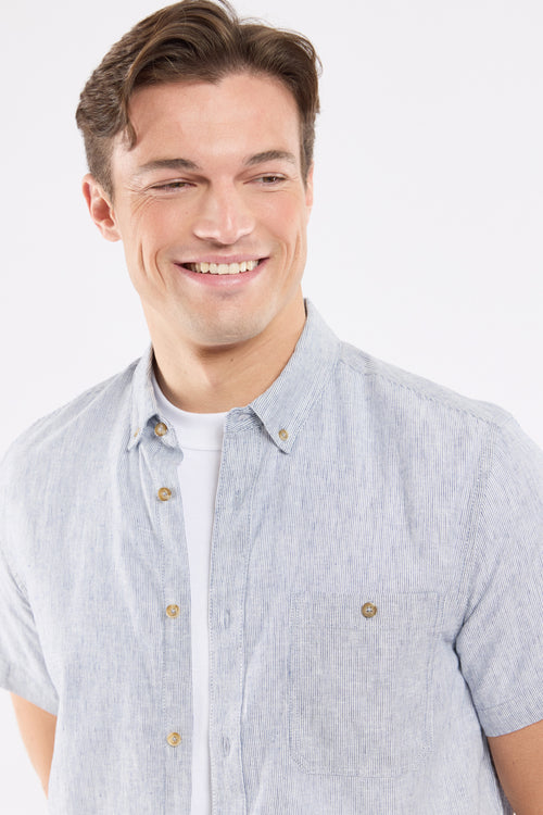 Chemise ELINECO - lin et coton - Bermudes - 2