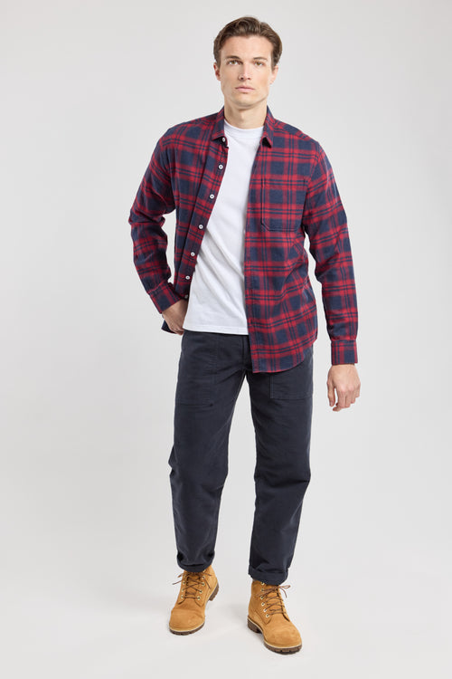 Chemise à carreaux EDERS - coton et laine - Bermudes - 5