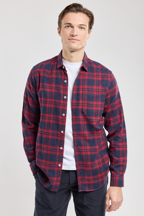 Chemise à carreaux EDERS - coton et laine - Bermudes - 1