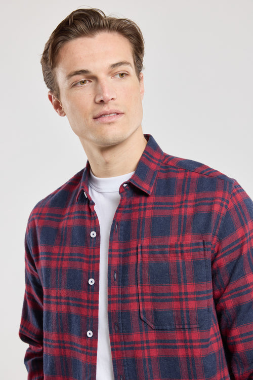 Chemise à carreaux EDERS - coton et laine - Bermudes - 4