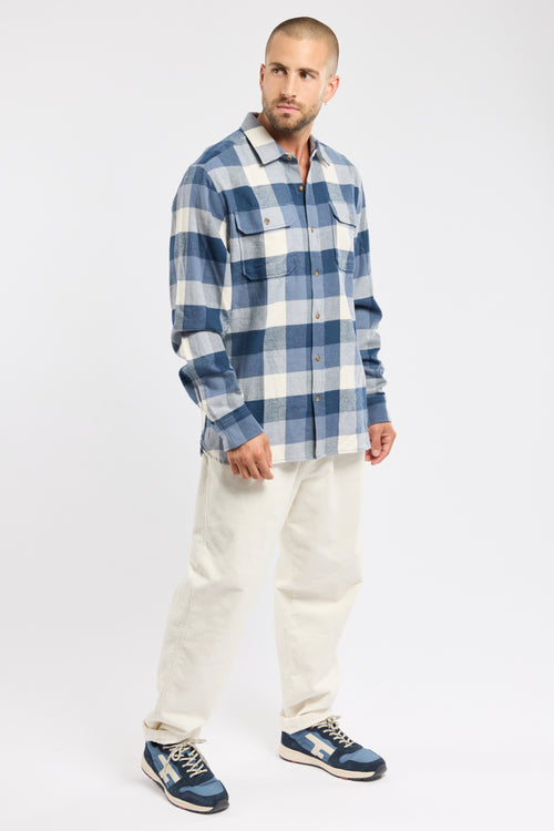 Chemise à carreaux ENTIC - coton - Bermudes - 3