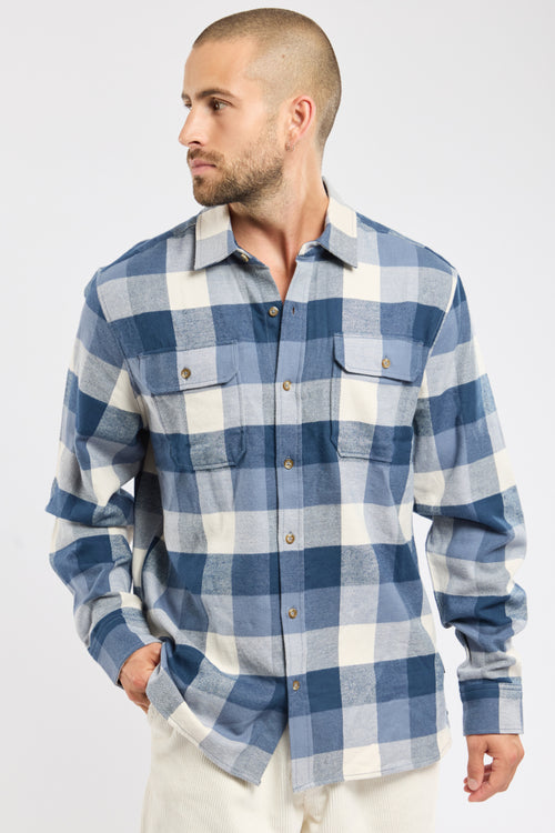 Chemise à carreaux ENTIC - coton - Bermudes - 1