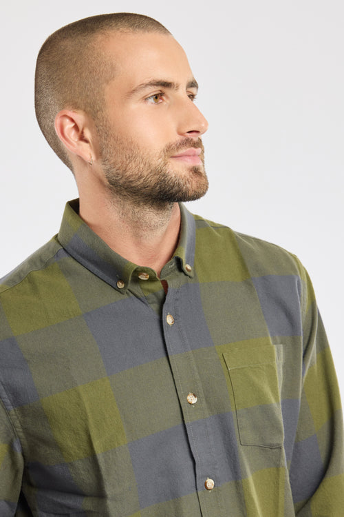 Chemise à carreaux ELMAN - coton - Bermudes - 2