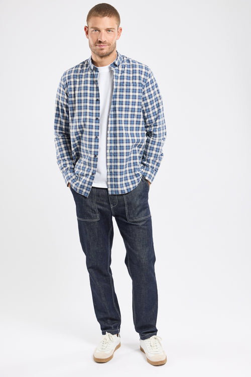 Chemise à carreaux ENIS - coton et lin - Bermudes - 3