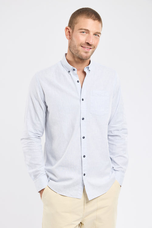 Chemise ETIMO - coton et lin - Bermudes - 1