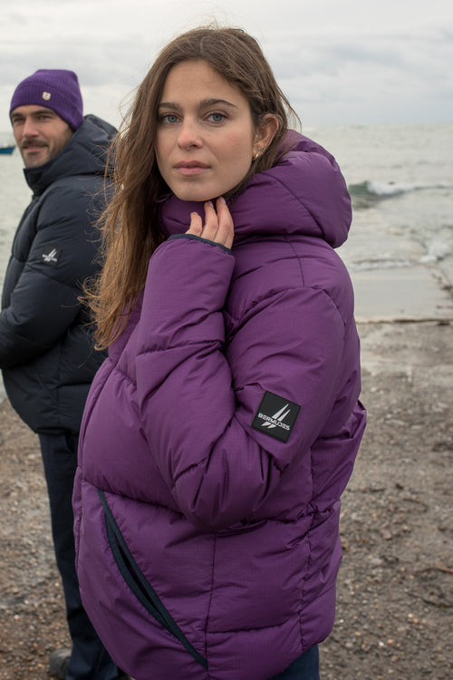 Doudoune à capuche HARDROCK - polyamide recyclé - Bermudes - 1