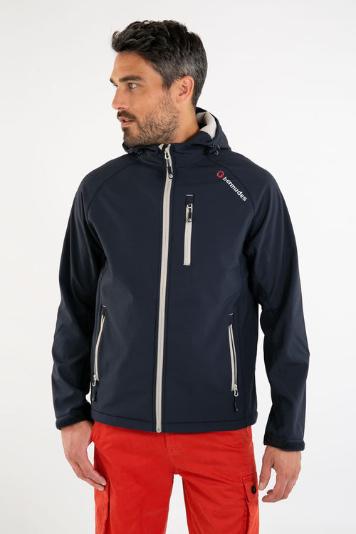 Veste Softshell à capuche SEAHOOD - Bermudes - 1