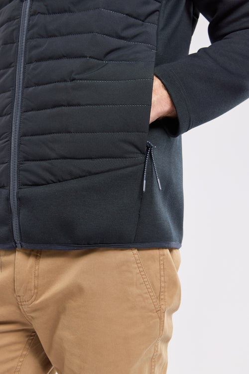 Veste bi-matière PRESSBOOK - Bermudes - 4