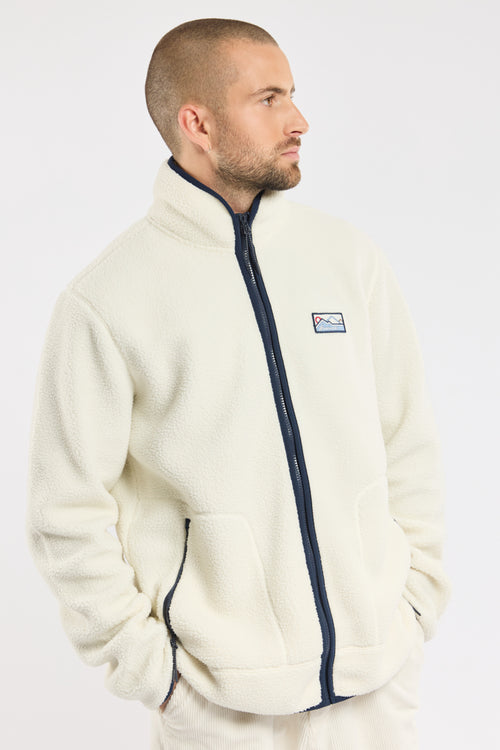 Veste polaire moutonnée PATERSON - polyester recyclé - Bermudes - 4