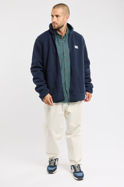 Veste polaire moutonnée PATERSON - polyester recyclé - Bermudes - 3