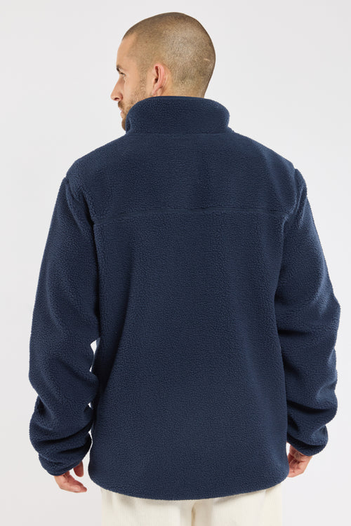 Veste polaire moutonnée PATERSON - polyester recyclé - Bermudes - 4