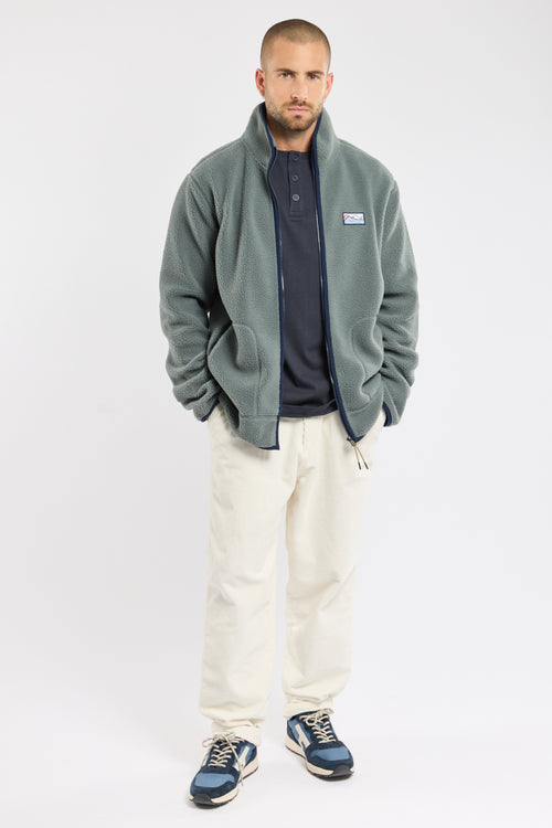 Veste polaire moutonnée PATERSON - polyester recyclé - Bermudes - 3
