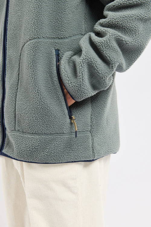 Veste polaire moutonnée PATERSON - polyester recyclé - Bermudes - 5