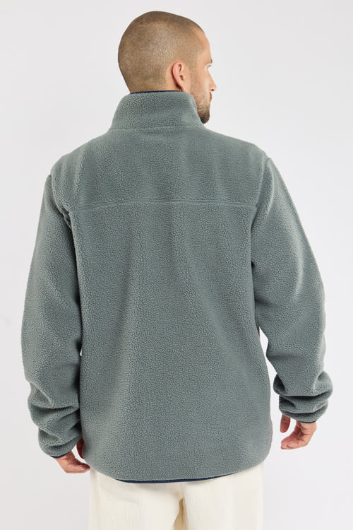 Veste polaire moutonnée PATERSON - polyester recyclé - Bermudes - 4