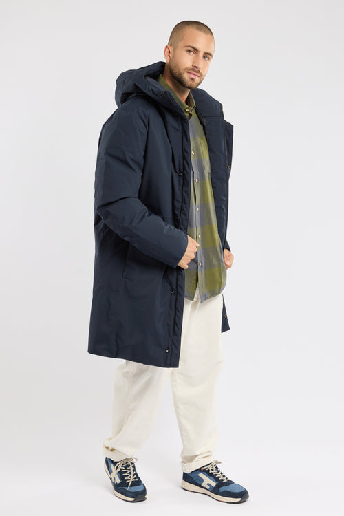 Parka longue HUXLEY - polyester recyclé - Bermudes - 3