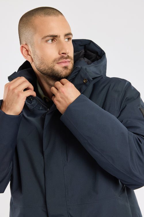 Parka longue HUXLEY - polyester recyclé - Bermudes - 2
