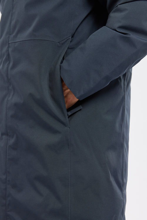 Parka longue HUXLEY - polyester recyclé - Bermudes - 6