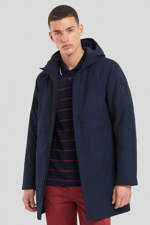 Parka longue HUXLEY - polyester recyclé - Bermudes - 1