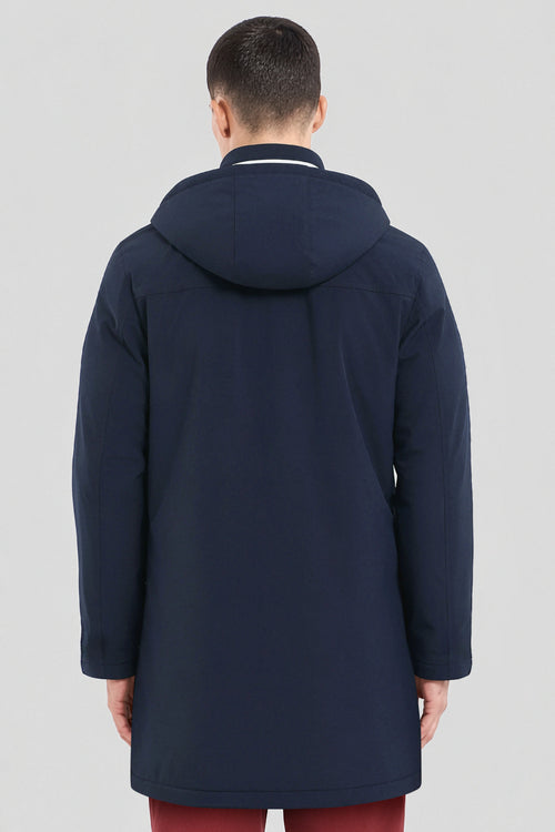 Parka longue HUXLEY - polyester recyclé - Bermudes - 4