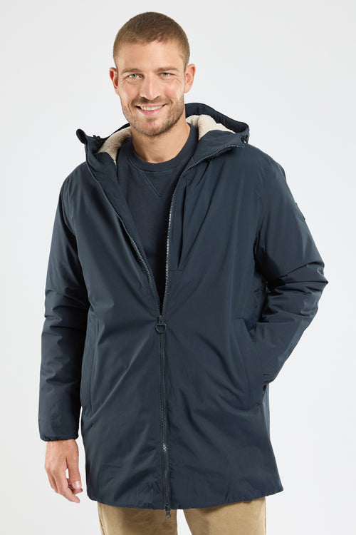 Parka longue HOBSON - polyester recyclé - Bermudes - 1