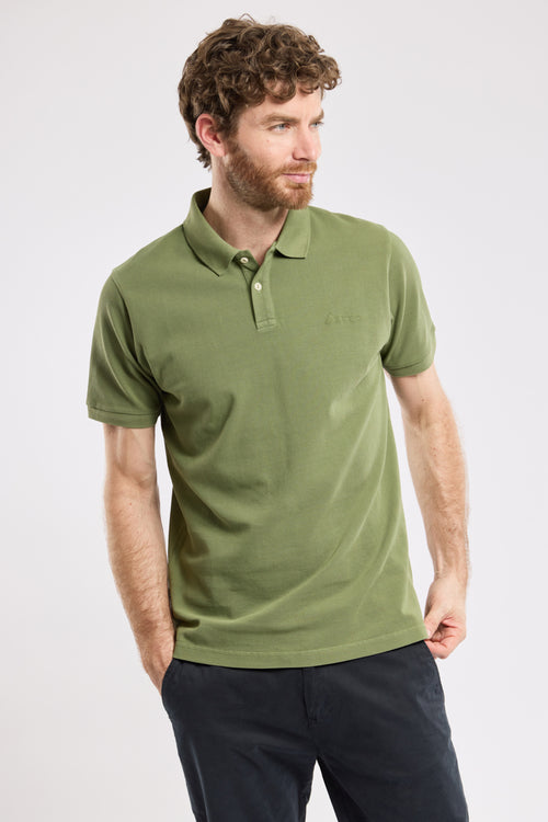 Polo GANDRA - maille piquée - Bermudes - 1