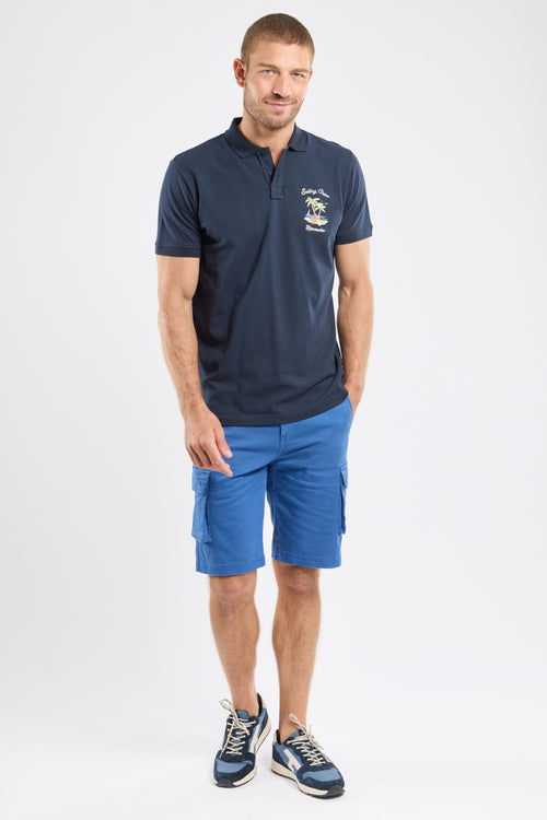 Polo brodé GARLAN - Bermudes - 3