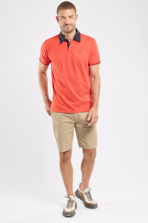 Polo brodé GHOST - coton - Bermudes - 3