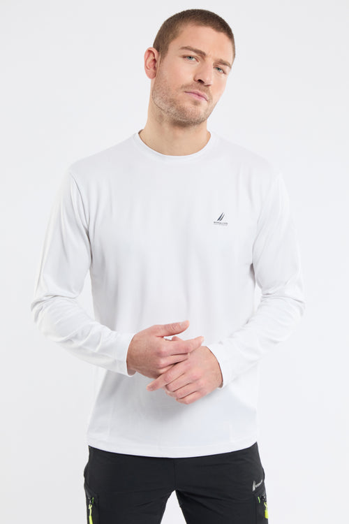 T-shirt manches longues VALLON - polyester recyclé - Bermudes - 1