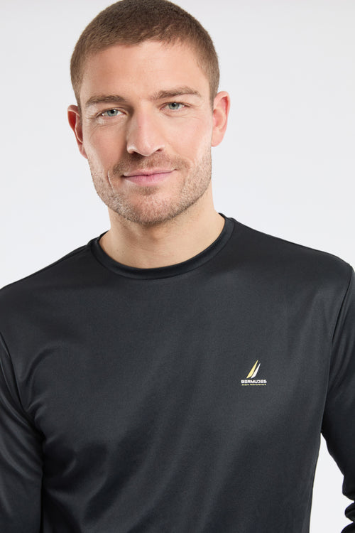 T-shirt manches longues VALLON - polyester recyclé - Bermudes - 4