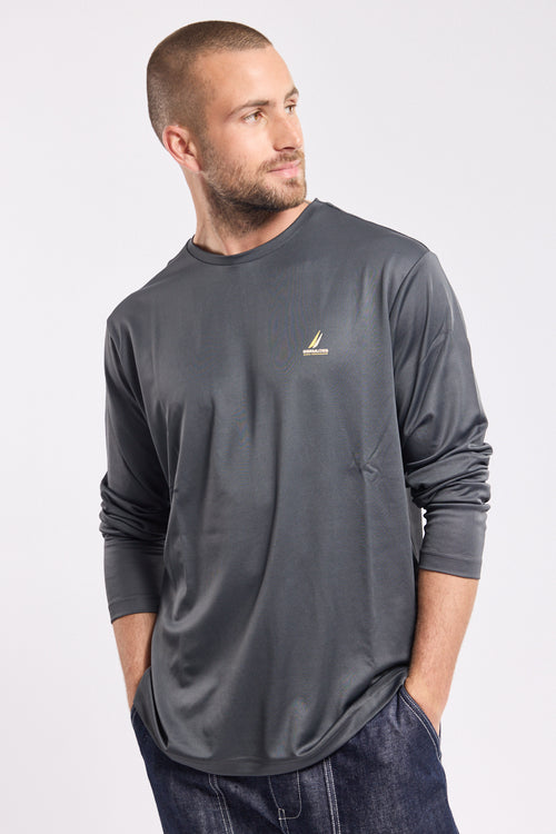 T-shirt manches longues VALLON - polyester recyclé - Bermudes - 2