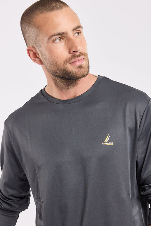 T-shirt manches longues VALLON - polyester recyclé - Bermudes - 4