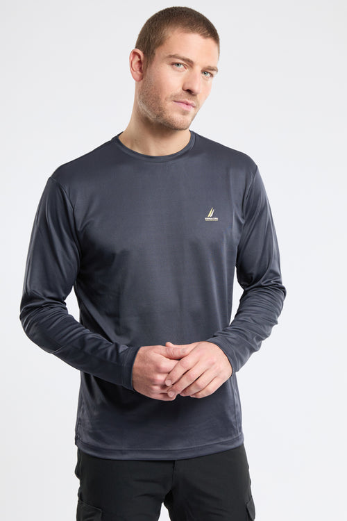 T-shirt manches longues VALLON - polyester recyclé - Bermudes - 2