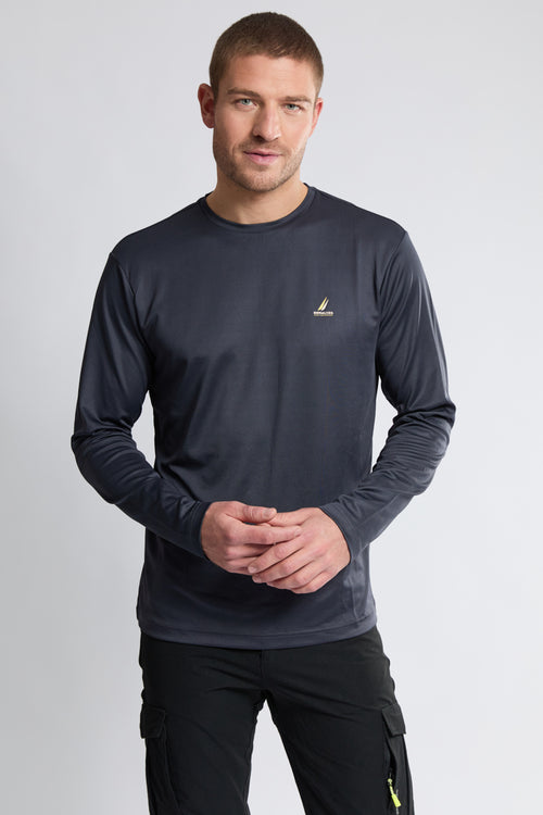 T-shirt manches longues VALLON - polyester recyclé - Bermudes - 1