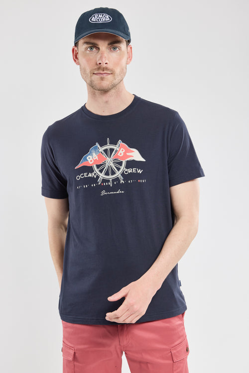 T-shirt drapeau VINTAGE - Bermudes - 4