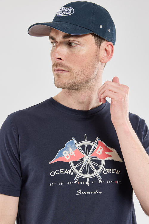 T-shirt drapeau VINTAGE - Bermudes - 2