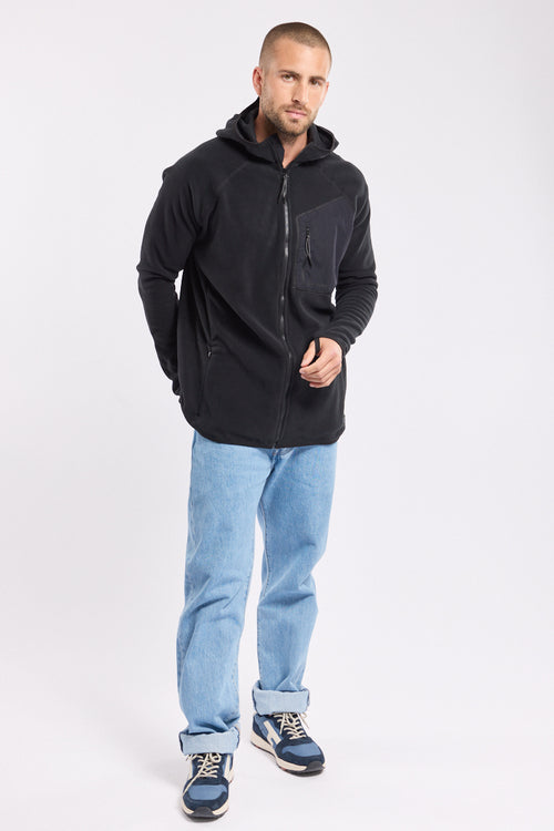 Veste polaire à capuche PLOUHA - Micropolaire Polartec® - Bermudes - 2