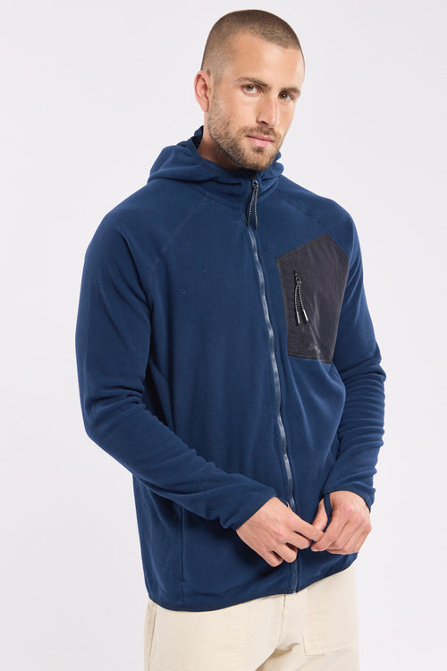 Veste polaire à capuche PLOUHA - Micropolaire Polartec® - Bermudes - 1